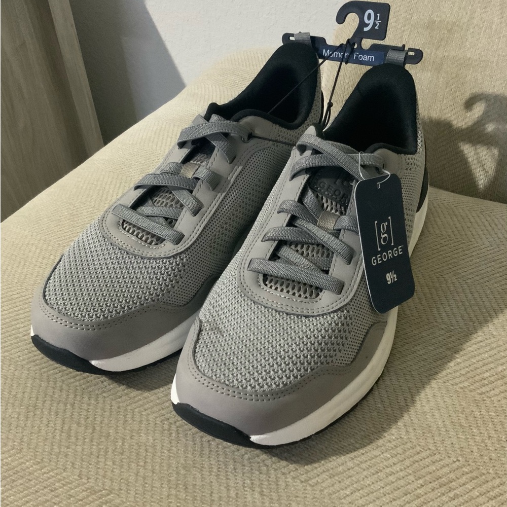 Men’s George Charcoal Mesh Sneakers